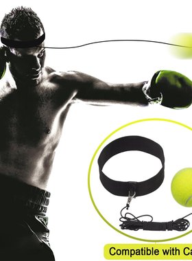 头戴式拳击速度球减压球反应球拳击魔力球搏击球反应训练拳速球