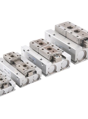 SMC型气动滑台导轨手指气缸MHF2-8D/12D/16D/20D平行夹爪D1/D2/DR