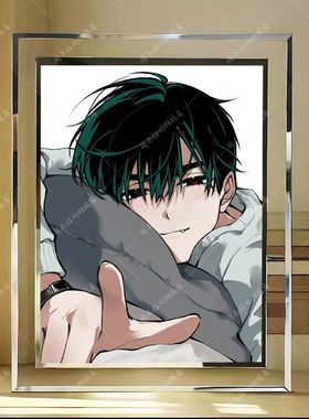 异形舞台周边水晶相框ivan伊凡照片立牌摆件送朋友礼物现货可定制