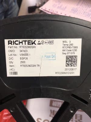 RT8202MZQW   QFN16  全新原装