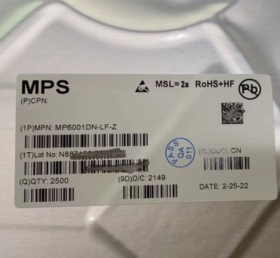 MPS封装SOP-8电源管理