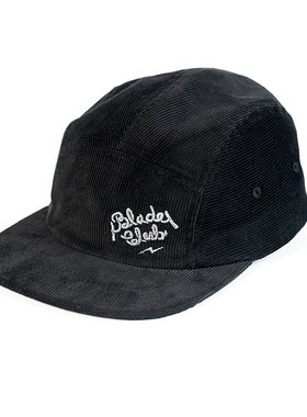 BLADE CLUB 经典 logo 灯芯绒帽 Corduroy cap（黑色）