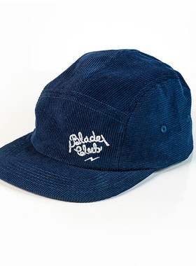 BLADE CLUB 经典 logo 灯芯绒帽 Corduroy cap（深蓝色）
