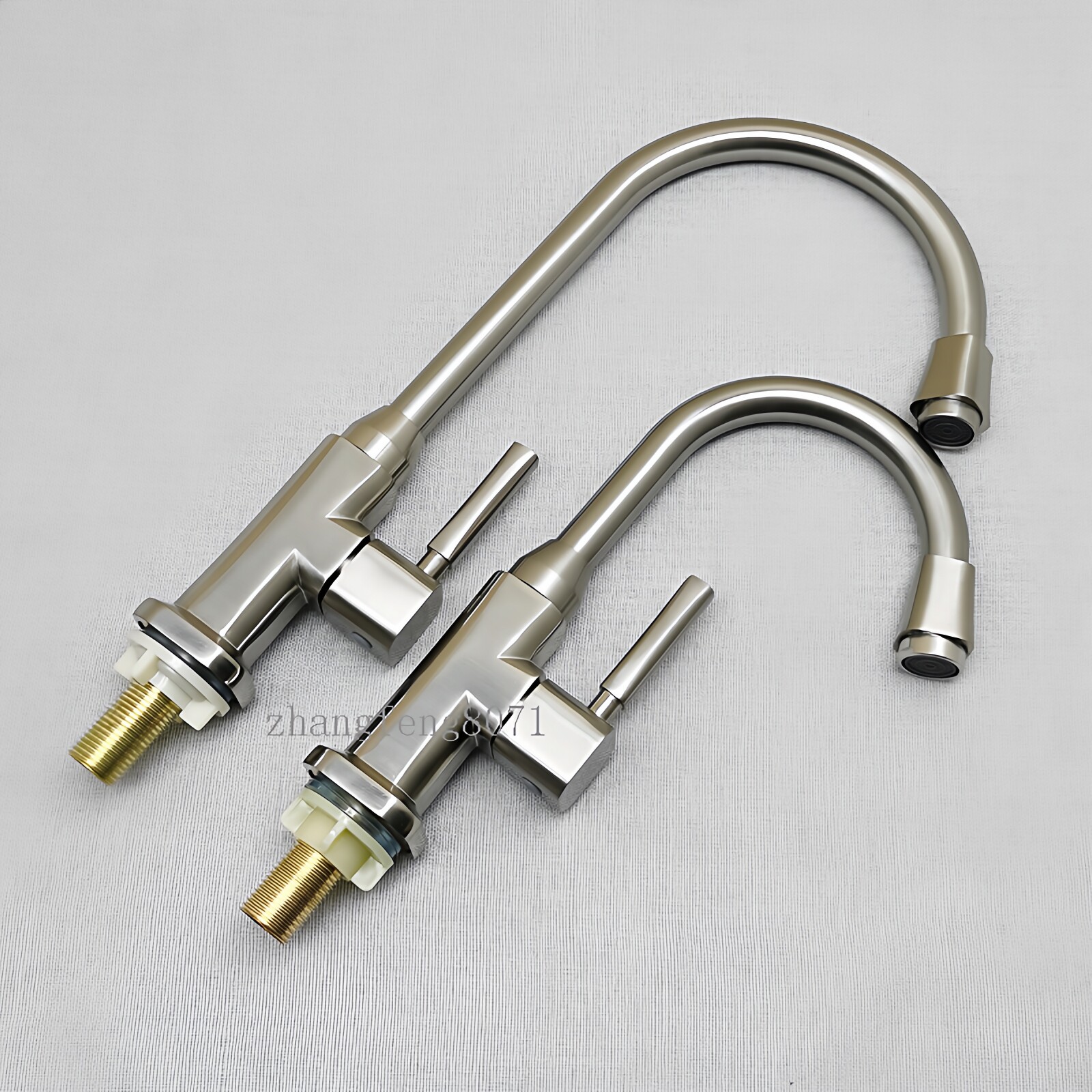 外贸品牌不锈钢厨房水龙头洗菜盆单冷阳台水槽洗菜池黄铜阀芯龙头