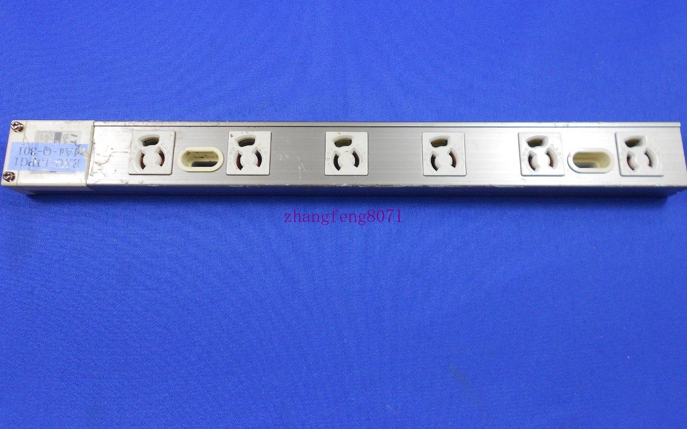 原装进口日本JIMBO12位带锁铝合金电源无线插板 大功率紫铜座心