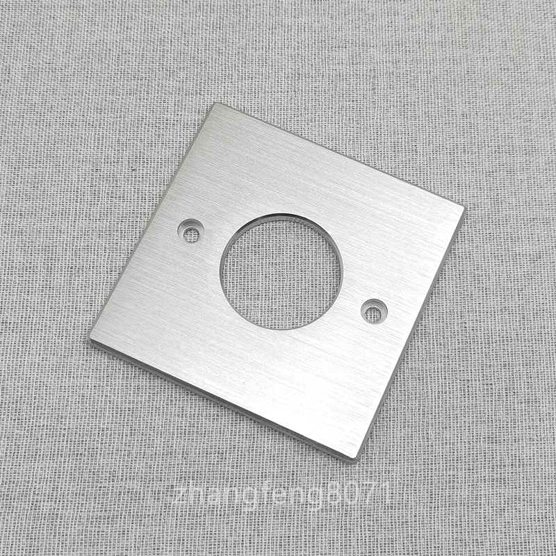 冲皇冠铝合金入墙插座单位面板5mm厚适合一位美标86型插座芯用,影音电器,插座,淘宝优惠券,粉丝福利购,淘宝优惠卷