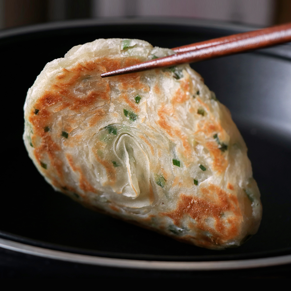 黄油葱油饼 千层饼 手抓饼 无起酥油 加入新鲜小葱 20片 满2减5元