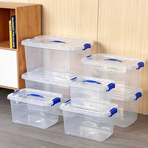 美术材料大号透明收纳箱