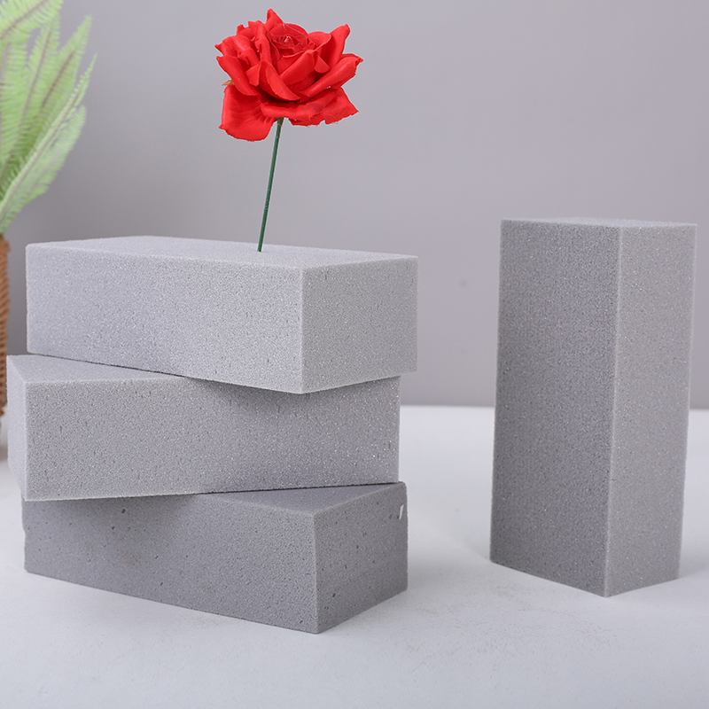 干花泥花泥块仿真花假花永生花插花草泥固定高密度海绵泡沫板整箱