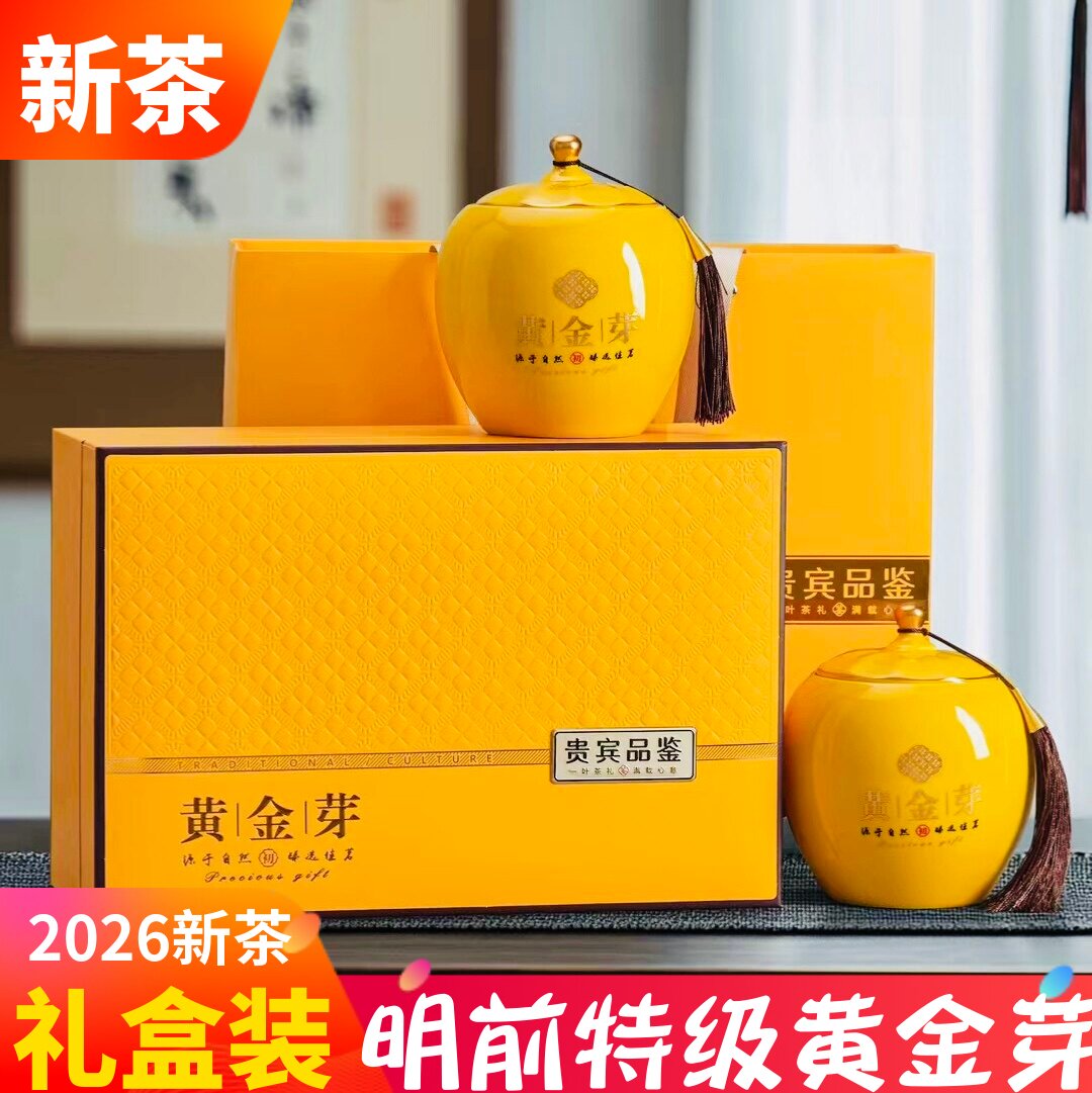 2026黄金白茶明前特级安吉茶叶