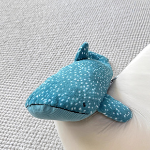 英国JC格弗雷鲸鲨毛绒玩具安抚玩偶儿童公仔娃娃生日礼物海洋摆件