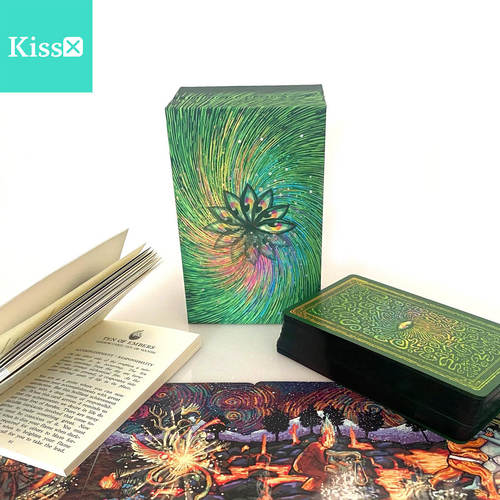 进口第二版绿色棱镜神谕卡塔罗牌