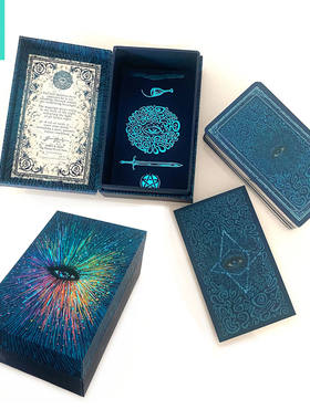 【现货】进口正版 棱镜塔罗牌第七版镀银边 Prisma Visions Tarot