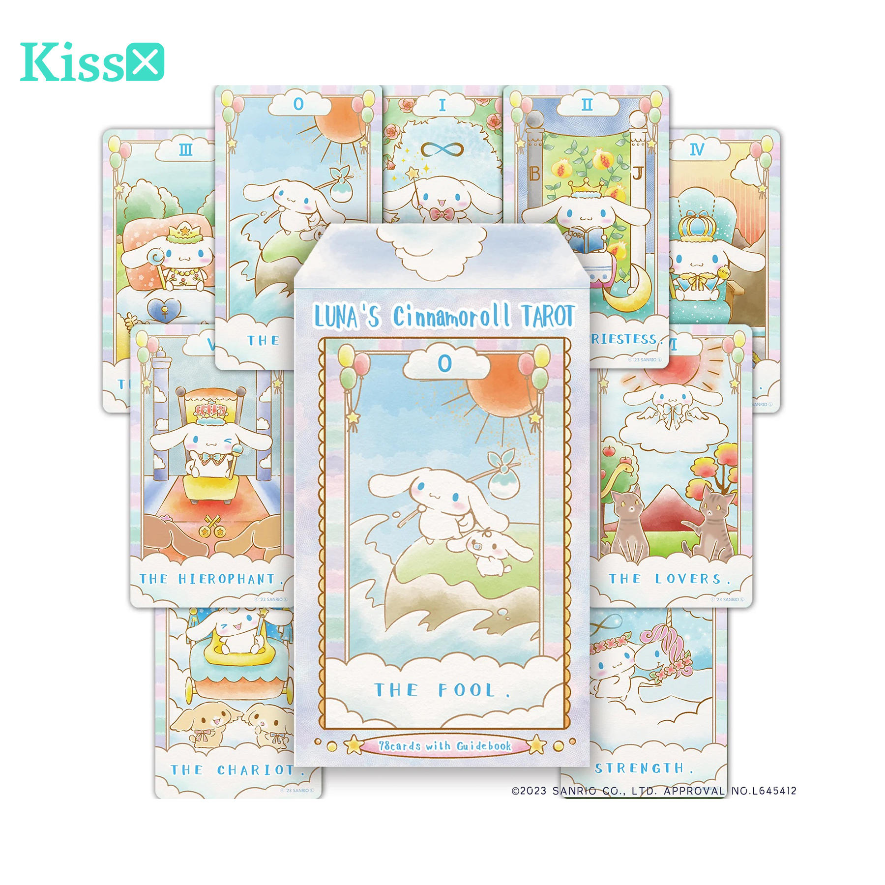 【现货】进口正版 玉桂狗塔罗牌 Cinnamoroll Tarot 卡罗牌