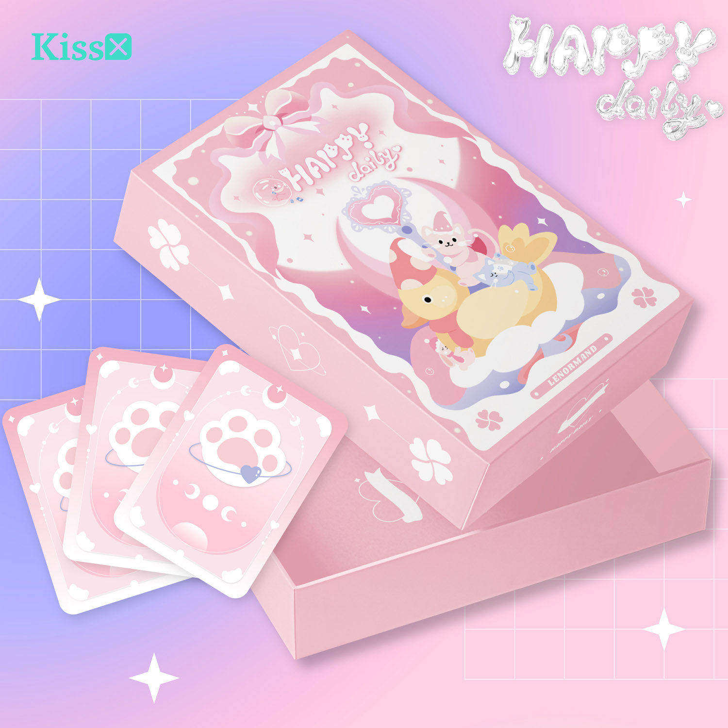 【现货】原创正版 快乐日常利诺曼雷诺曼卡Happy Daily Lenormand