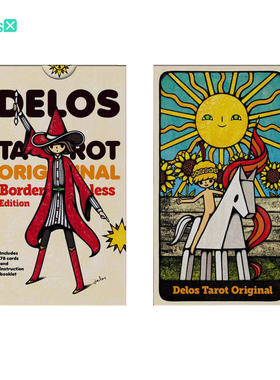 【现货】进口正版 提洛塔罗牌 无边框版 Delos Tarot Original