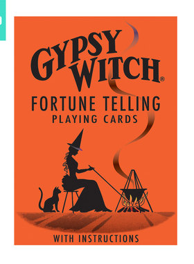 【现货】进口正版 吉普赛婆婆神谕扑克卡牌 Gypsy Witch Cards