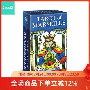 【现货】进口正版 马赛塔罗牌 迷你版 Mini Marseille Tarot