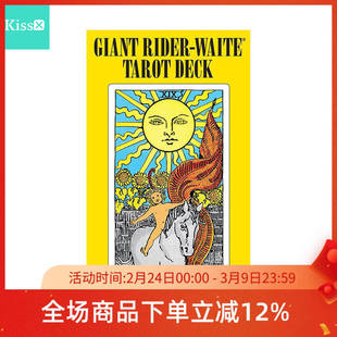 【现货】进口正版 大版骑士韦特卡牌 Giant Rider Waite Tarot