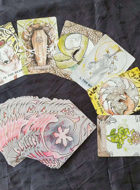 【现货】原装正版 剪纸利诺曼卡牌 Paper Oracle Lenormand