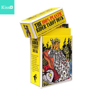 现货 Rider 进口正版 Plastic Tarot 塑料骑士韦特卡牌