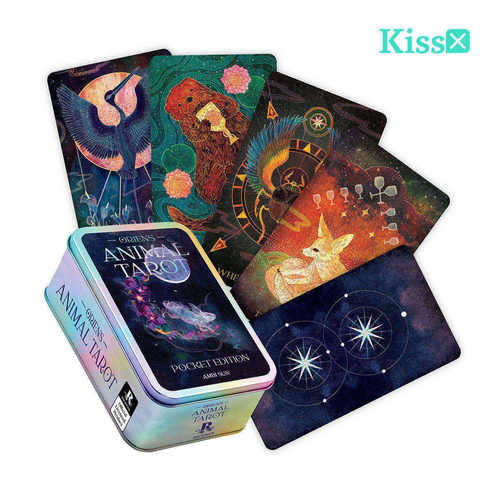 【现货】进口正版 黎明动物塔罗牌铁盒版Oriens Animal Tarot Tin