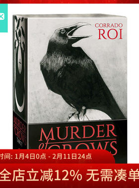 【现货】原装正版 暗杀乌鸦塔罗牌 Murder of Crows Tarot
