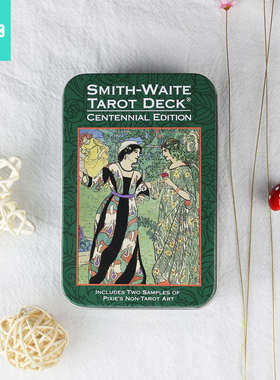 【订】原装正版 伟特百年韦特塔罗牌铁盒版 Smith Waite Tarot