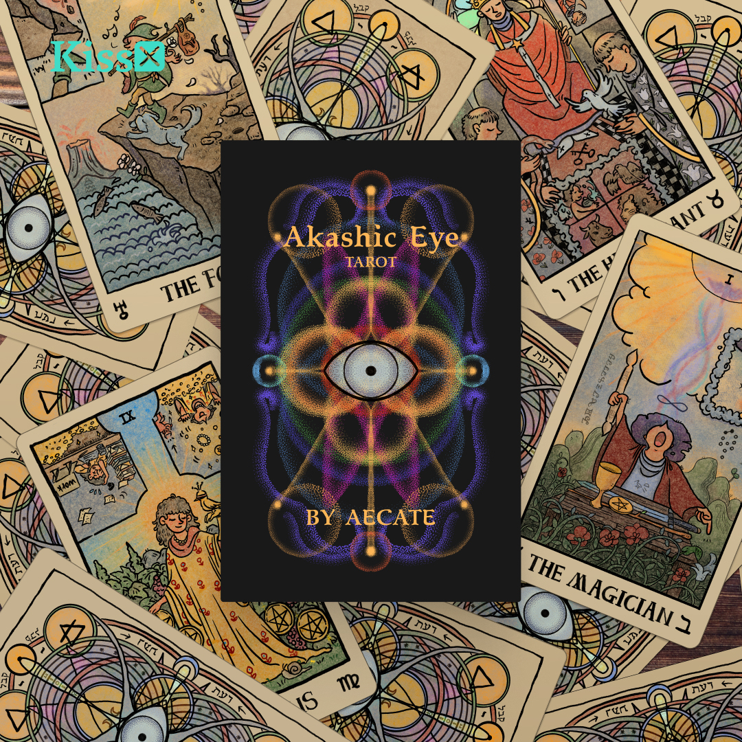 【现货】原创正版 卡西之眼塔罗牌 Akashic Eye Tarot 礼盒版