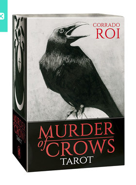 【现货】原装正版 暗杀乌鸦塔罗牌 Murder of Crows Tarot