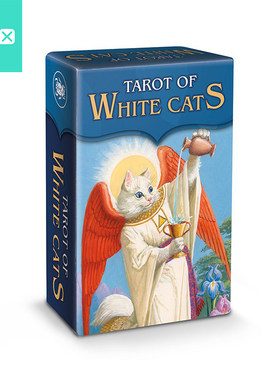 【现货】进口正版 白猫塔罗牌 迷你版 Mini White Cats Tarot
