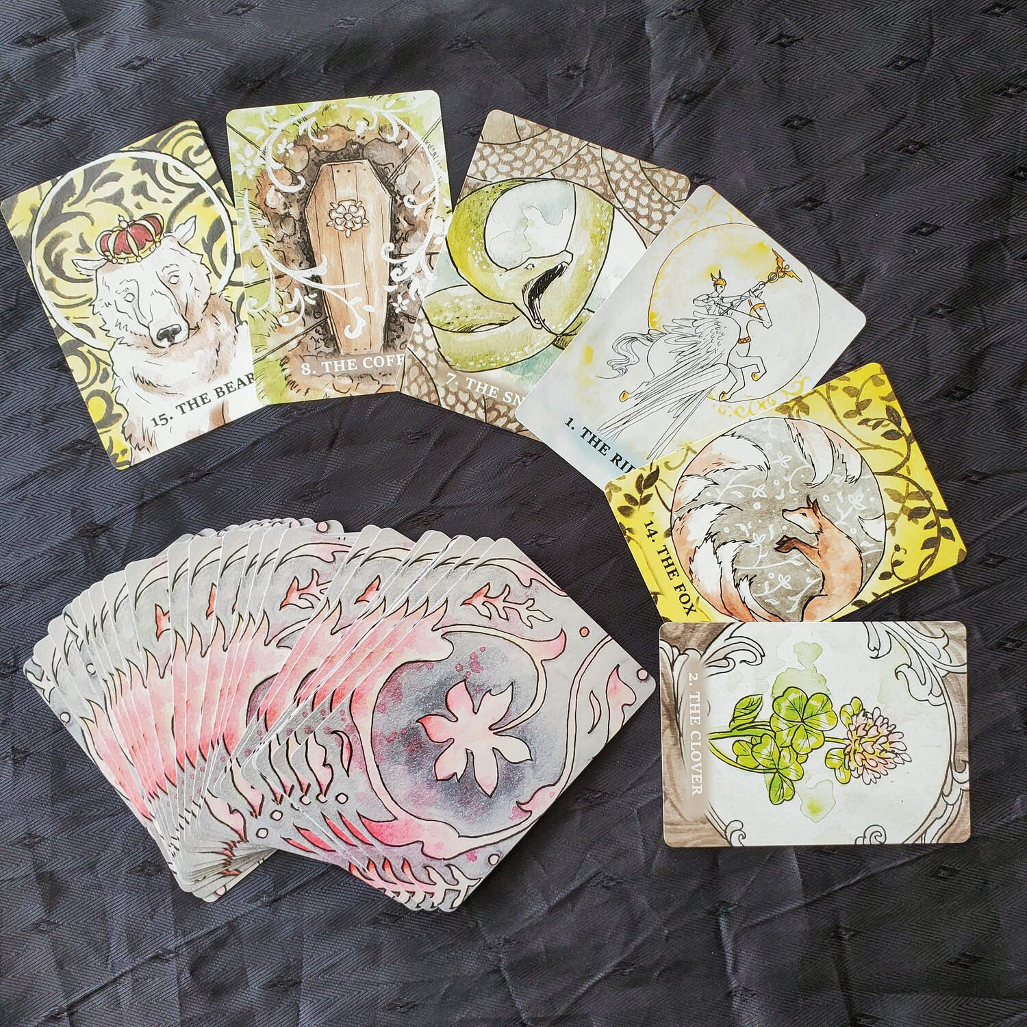 【现货】原装正版 剪纸利诺曼卡牌 Paper Oracle Lenormand