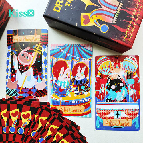【现货】原装正版 马戏团戏梦乐园塔罗牌 Dramagiac Tarot 卡罗牌