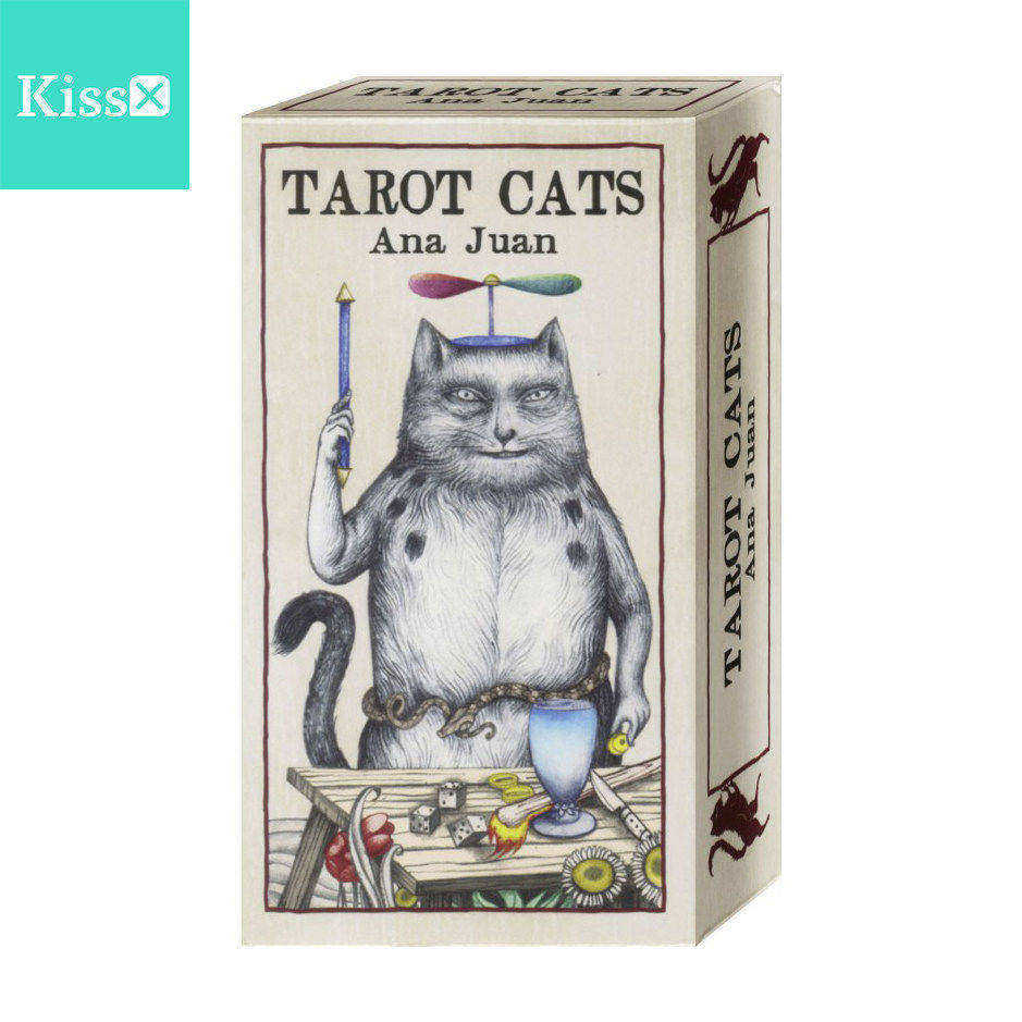 【现货】进口正版 胡安之猫塔罗牌 Tarot Cats Ana Juan 卡罗牌