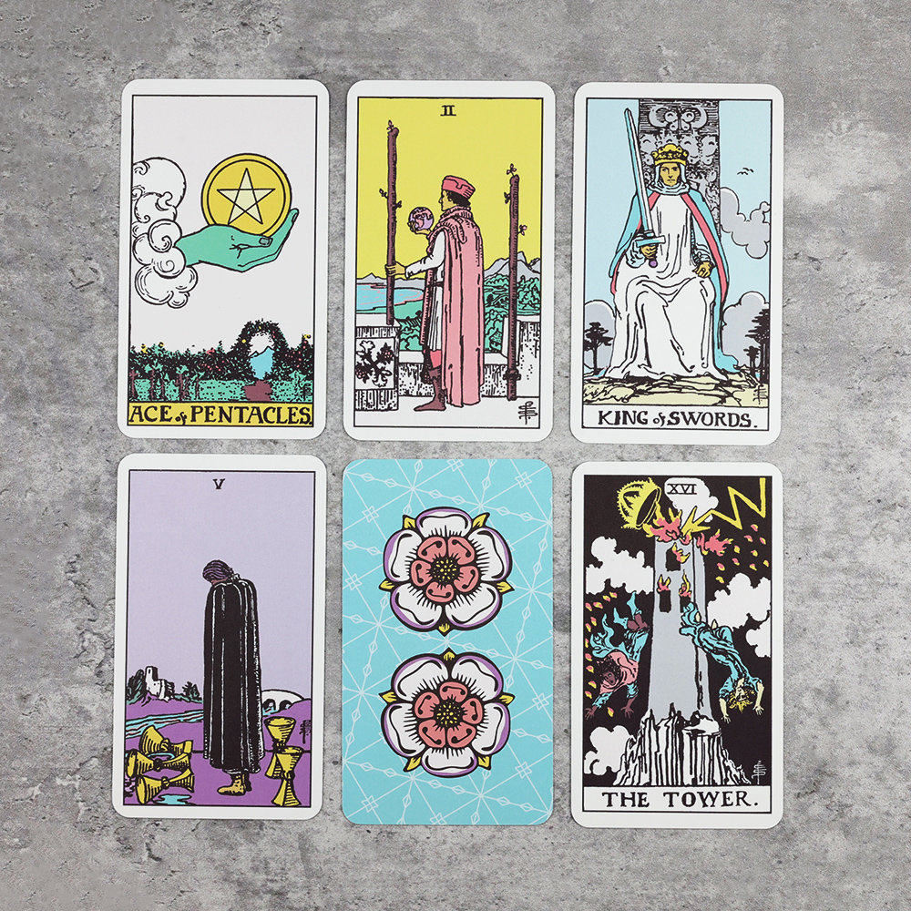【现货】进口正版粉彩韦特塔罗牌pastel rider waite smith tarot
