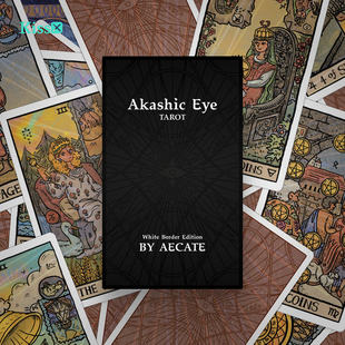 卡西之眼塔罗牌 原创正版 Akashic Eye 白边框版 Tarot 现货