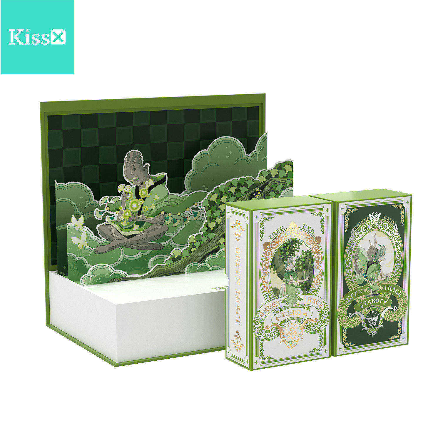 【现货】原创正版 绿野仙踪塔罗牌 Green Trace Tarot 卡罗牌