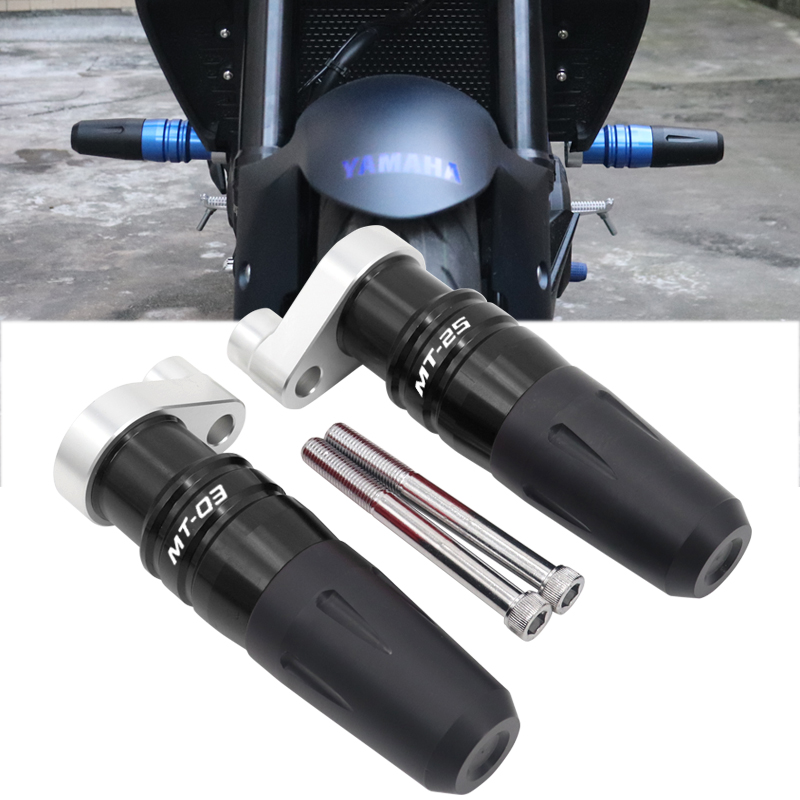 雅马哈MT03改装防摔护杠