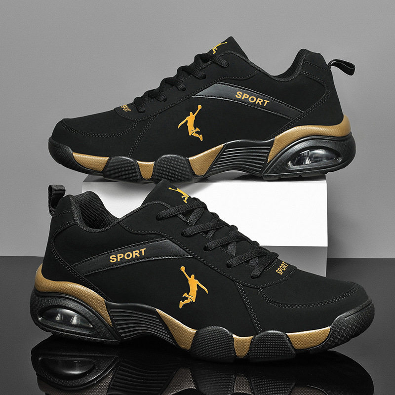 2025秋冬季新款男鞋休闲运动舒适百搭透气防滑耐磨轻便跑步鞋包邮