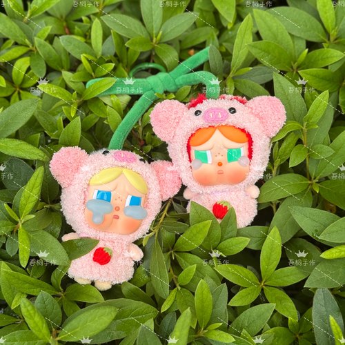 泡泡玛特哭娃CRYBABY爱神的眼泪系列搪胶潮流挂件diy娃衣衣服 - 封面