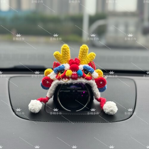 问界智界享界手工钩织音响帽子
