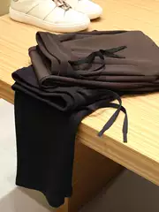 【231908009】Smooth and Soft Air Layer Modal Men's Spring and Autumn Straight Loose Casual Sports Pants
