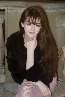 【坏喵芭比miao】 千金晚宴真獭兔毛皮草短款外套富贵花