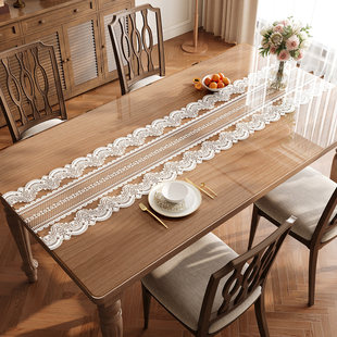 半透明pvc软玻璃餐桌垫茶几防油防水防烫桌面保护垫桌布2026新款