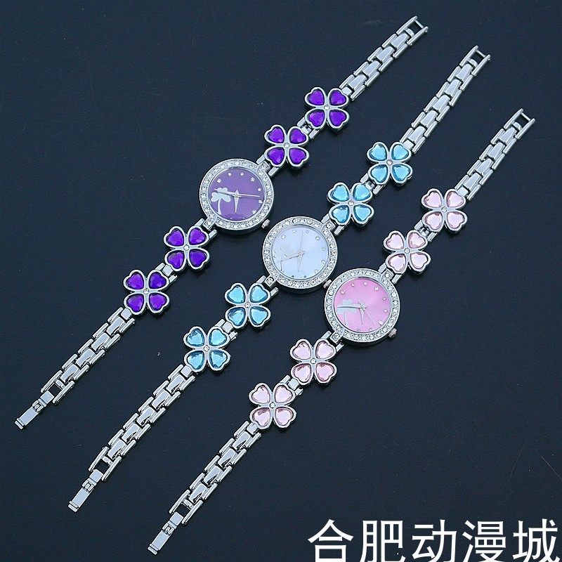 二次元动漫手表守护甜心亚梦小兰手表四叶草手链表女孩子手表腕表,模玩/动漫/周边/娃圈三坑/桌游,动漫手表/项链/饰品,淘宝优惠券,粉丝福利购,淘宝优惠卷