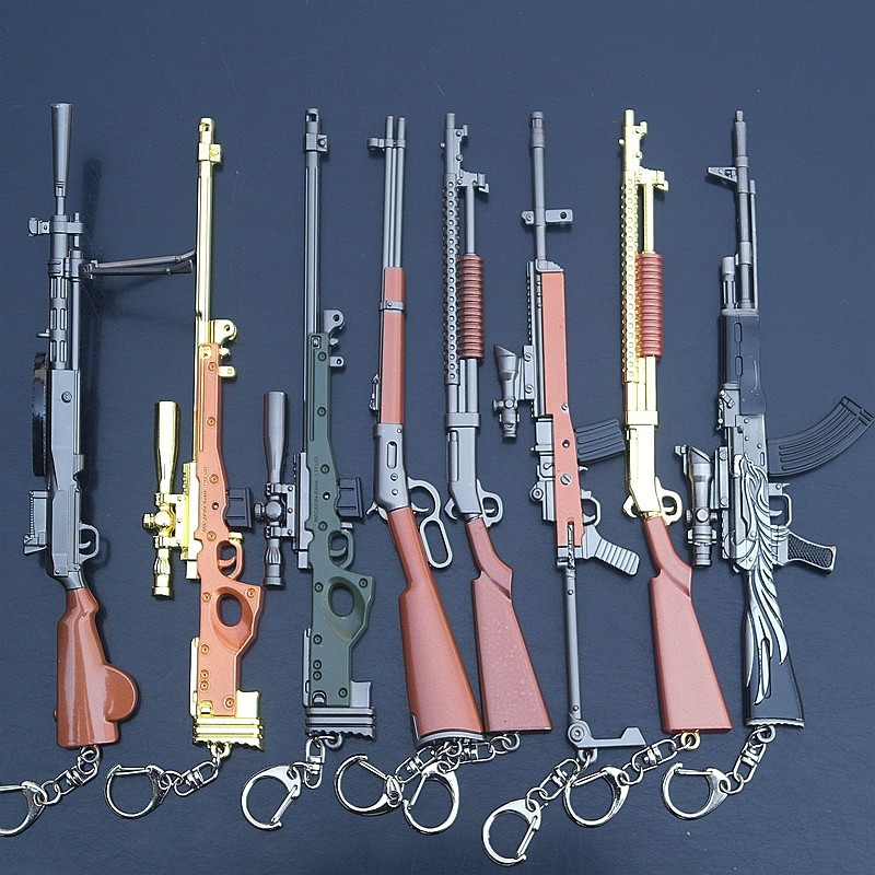 绝地大逃杀黄金版p28akm钥匙扣