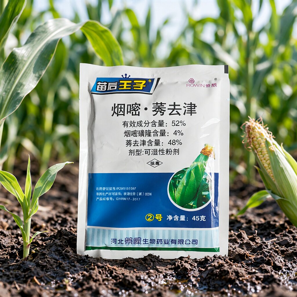 苗后王子烟嘧磺隆莠去津玉米田杂草除草剂带封闭除草剂