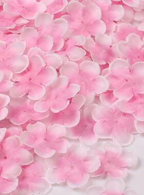 仿真桃花瓣玫瑰假樱花仙女伞花瓣绣球T台diy服饰手工影视场景布置