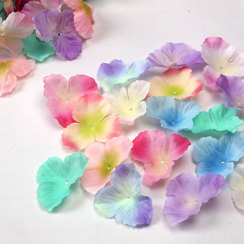 汉服cos古风摄影古装道具流苏伞花瓣绣球花瓣假桃花樱diy手工服饰