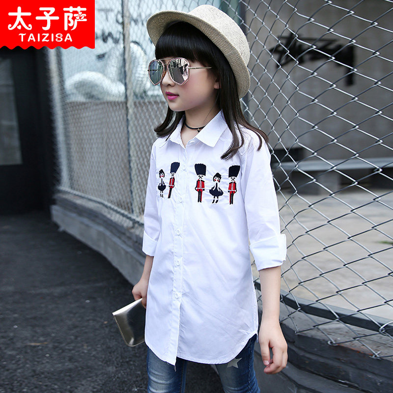 Chemise fille à manche longue - Ref 2086137 Image 5